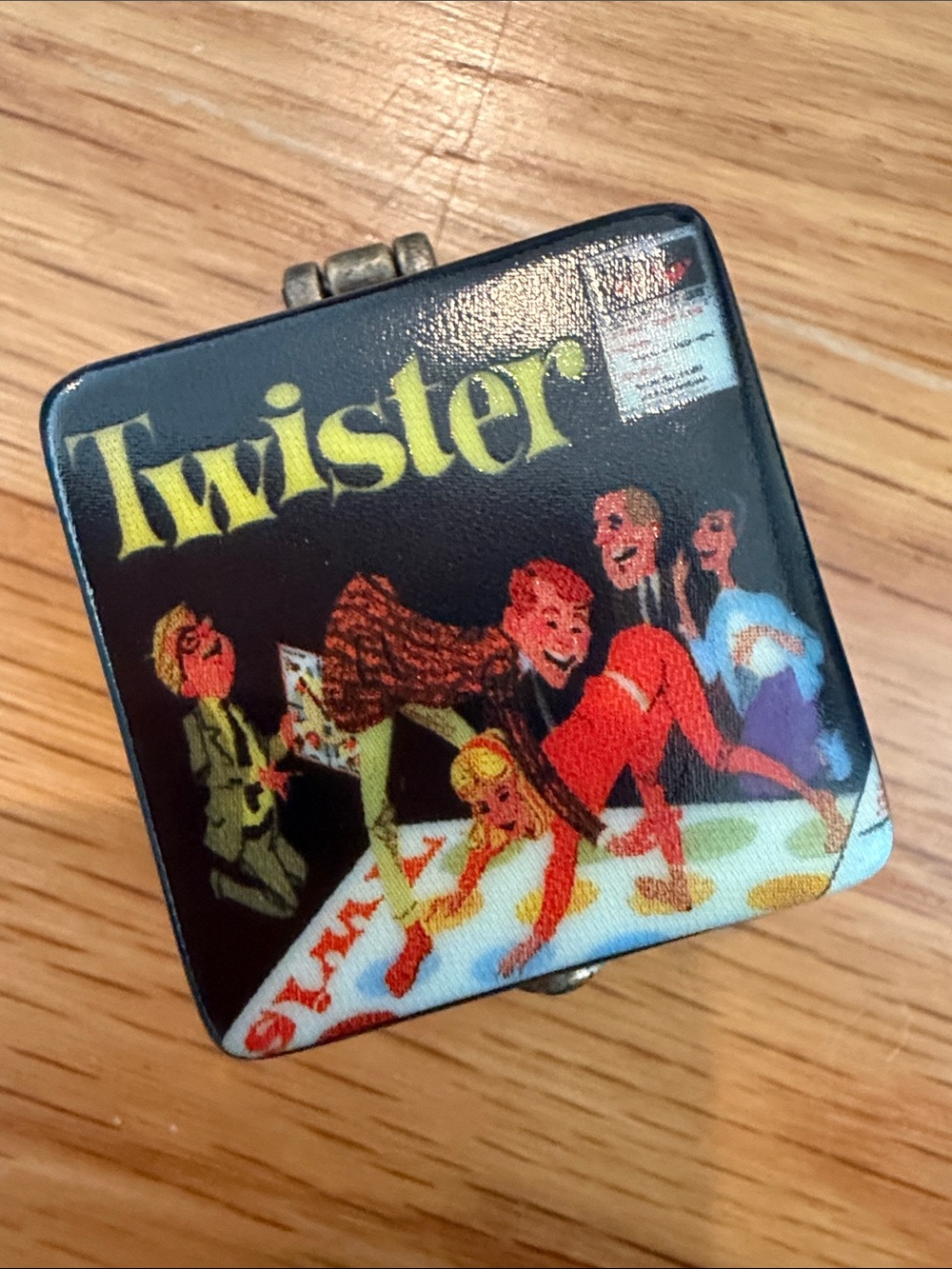 PHB Retrospect Twister Hinged Trinket Box w/ Spinner Complete Box 2000